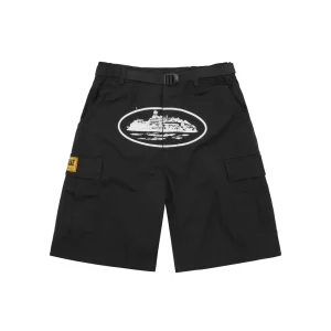 ALCATRAZ CARGO SHORT [BLACK]
