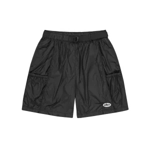 ALCATRAZ NYLON PATCH SHORT [BLACK]