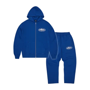ISLAND PUFF PRINT TRACKSUIT [WASHED ROYAL]