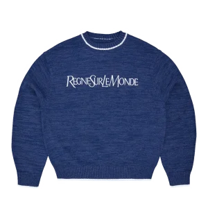 RSLM KNIT CREWNECK [NAVY]