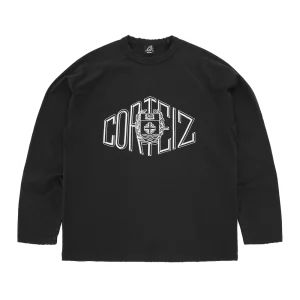 SOPHOMORE RAGLAN LS [BLACK]