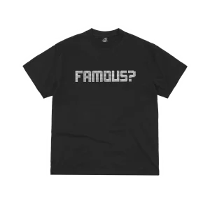 FAMOUS? TEE [BLACK]